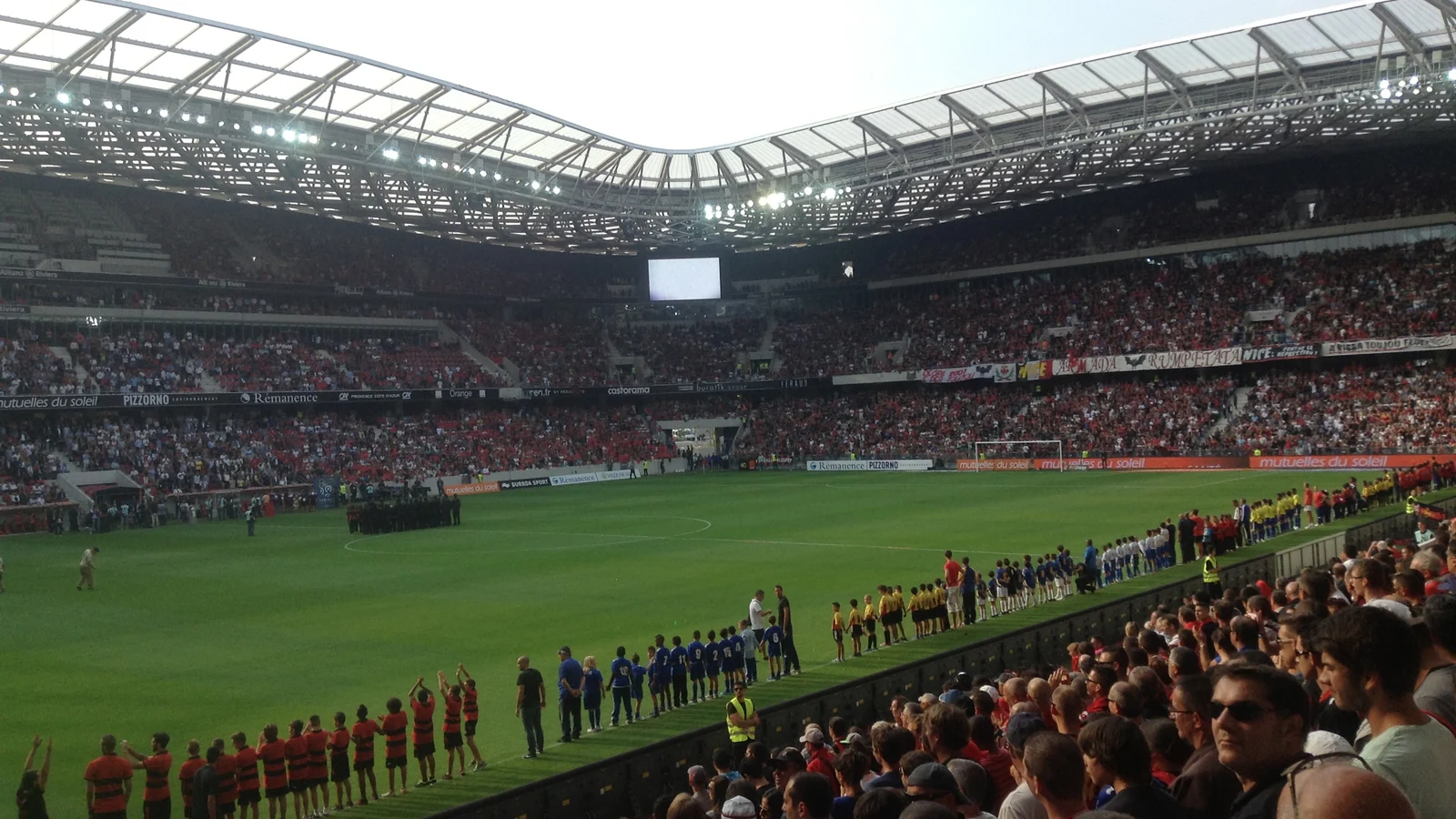 El Allianz Riviera de Niza fotografiado el 22 de septiembre de 2013.